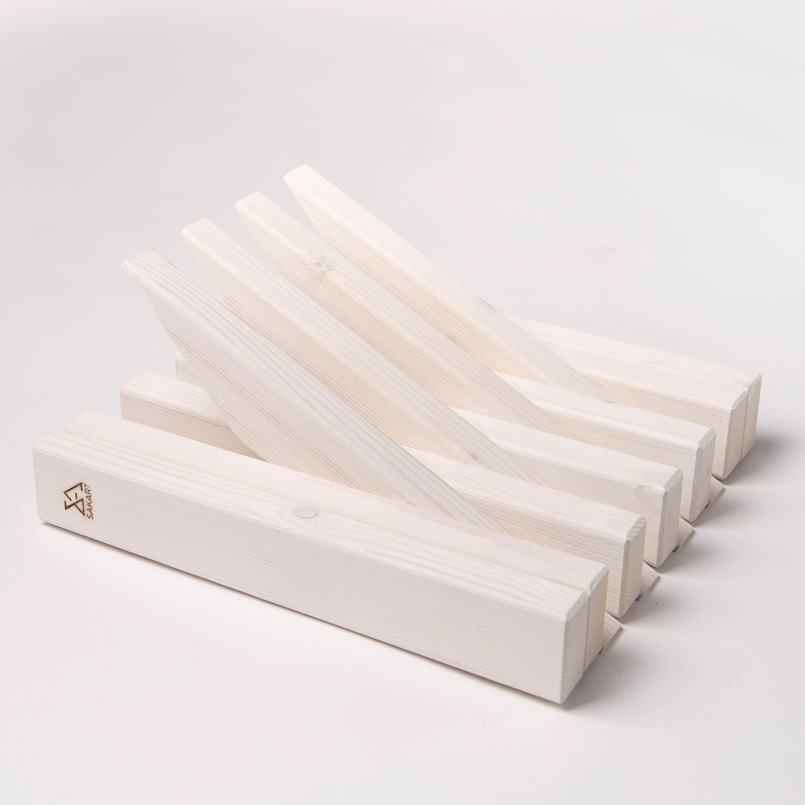 White Wooden Wall Rack - Indoor & Outdoor Storage | Lemnart-R mini