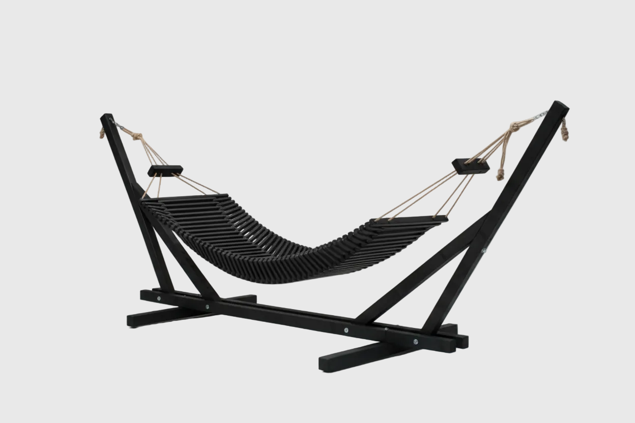 SAKART Wooden Hammock with or without Stand - Outdoor Garden Hammock