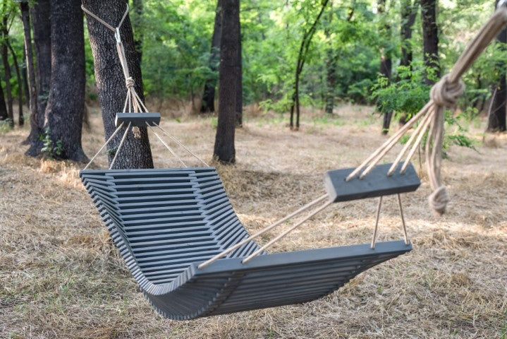 SAKART Wooden Hammock with or without Stand - Outdoor Garden Hammock