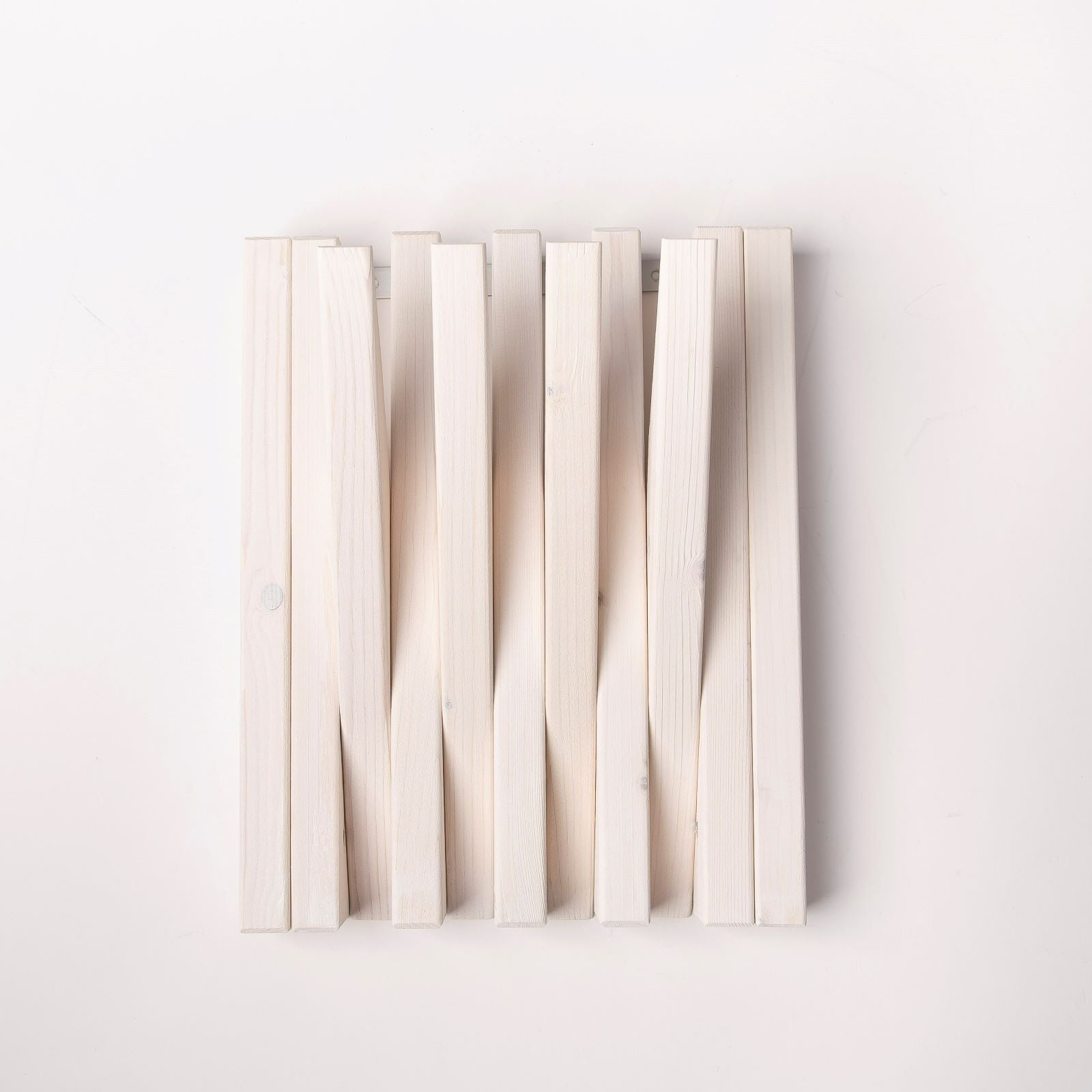 White Wooden Wall Rack - Indoor & Outdoor Storage | Lemnart-R mini