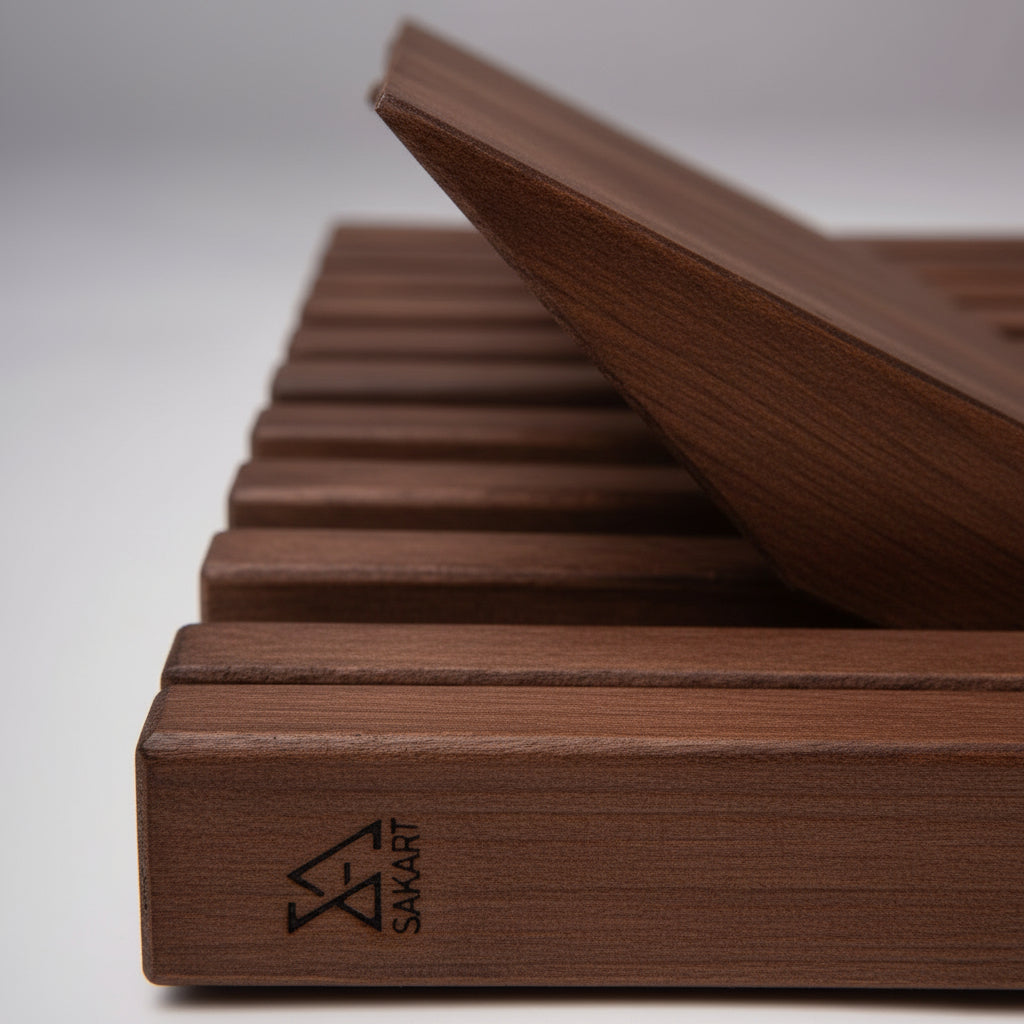 Hanger Lemnart-R – Handcrafted Chocolate Wooden Wall Rack