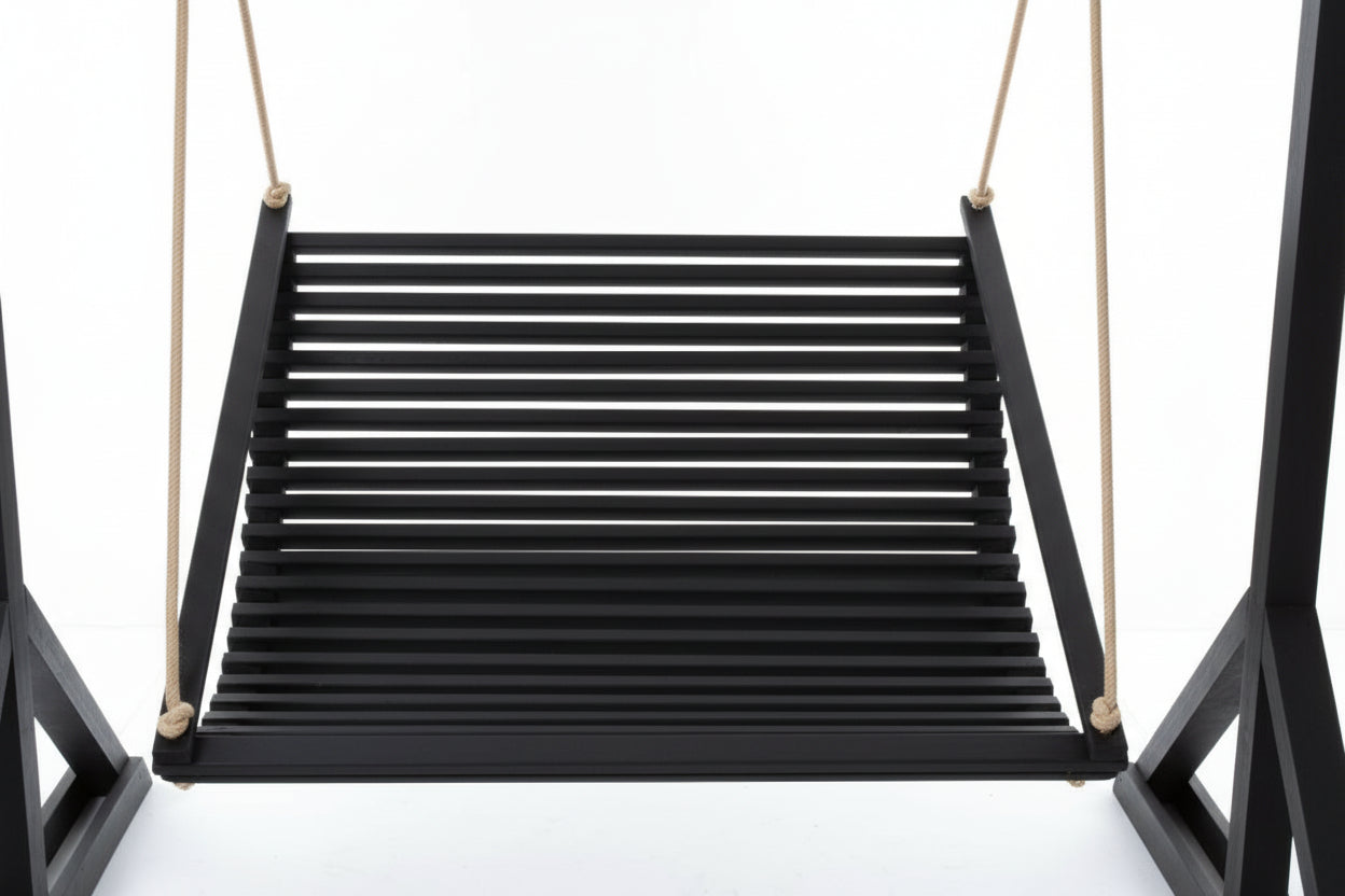 Double Wooden Garden Swing for Adults - With or Without Stand | Outdoor Garden Swing