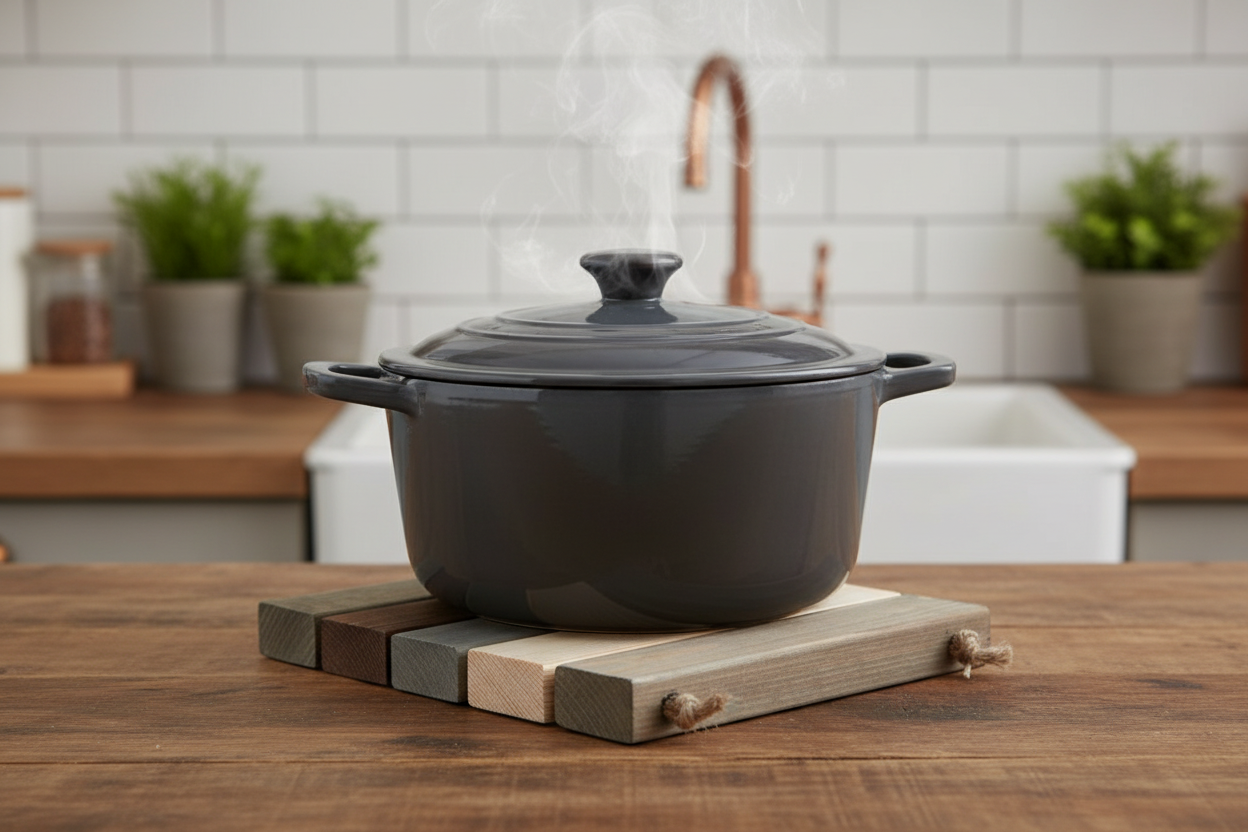 Dish Mat – Handcrafted Eco Wooden Trivet