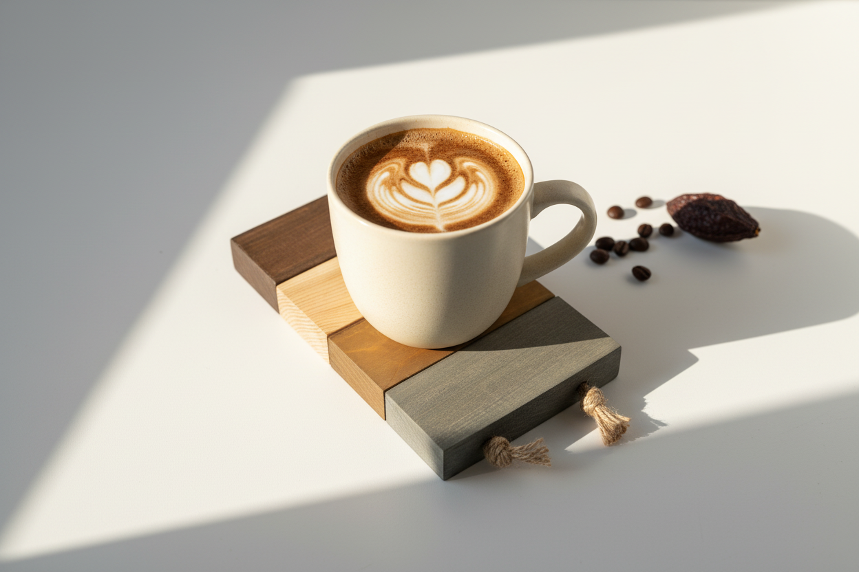 Dish Mat – Mini Handcrafted Eco Wooden Trivet