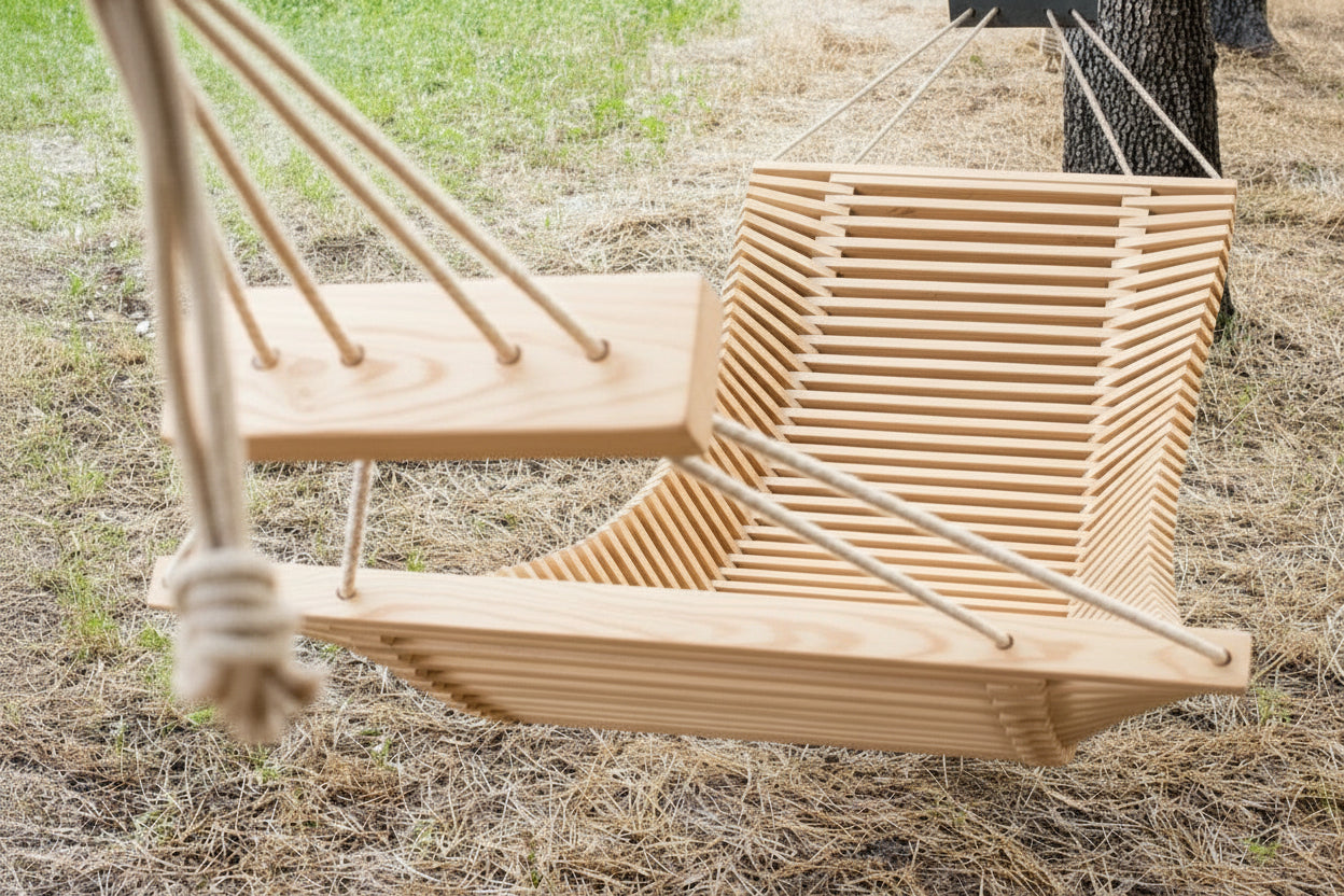 Hammock Lemnart H2 – Handcrafted Eco-Friendly Wooden Hammock