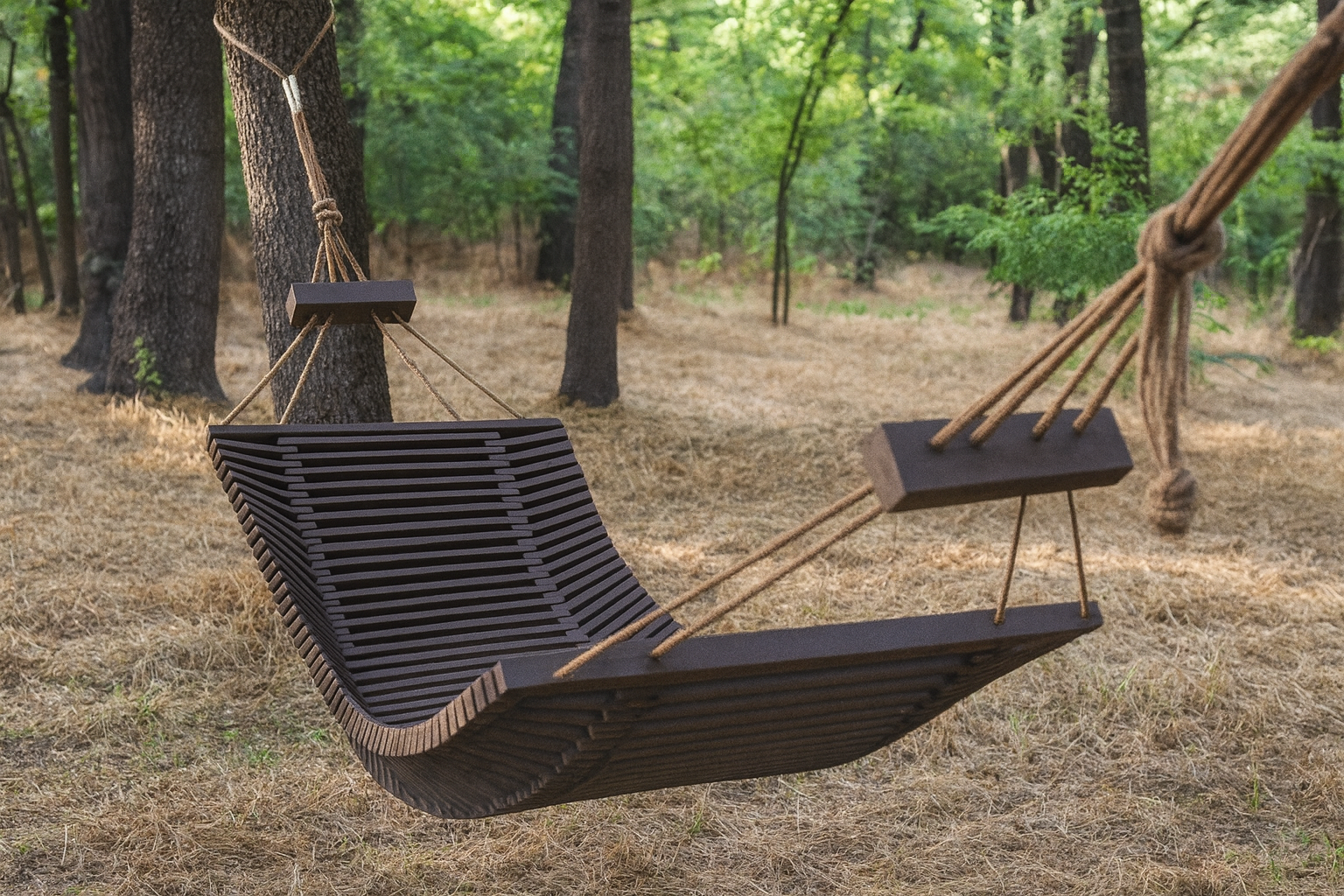 Hammock Lemnart H4 – Handcrafted Eco-Friendly Wooden Hammock