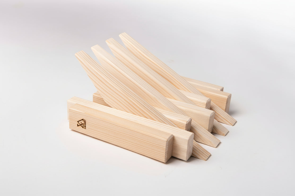 Natural Wood Wall Rack - Entryway Coat Rack | Lemnart-N Mini