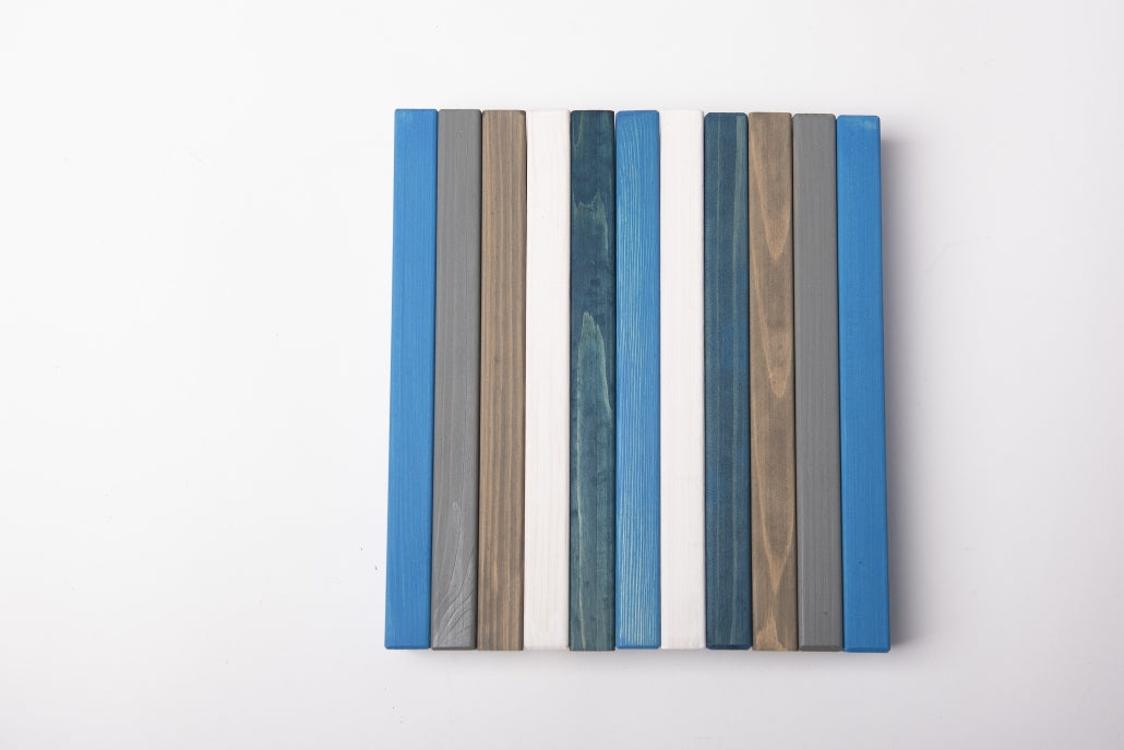 Hanger Lemnart-R2 Mini – Handcrafted Multicolour Wooden Wall Rack
