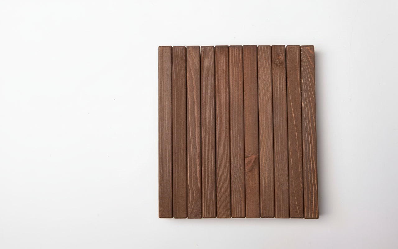 Chocolate Wooden Wall Rack - Entryway Wall Hanger| Lemnart-R Mini