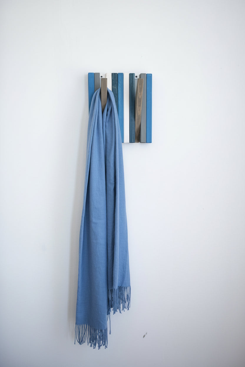 Hanger Lemnart-R2 Mini – Handcrafted Multicolour Wooden Wall Rack