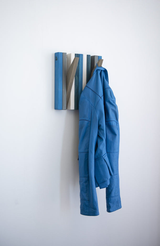 Hanger Lemnart-R2 Mini – Handcrafted Multicolour Wooden Wall Rack