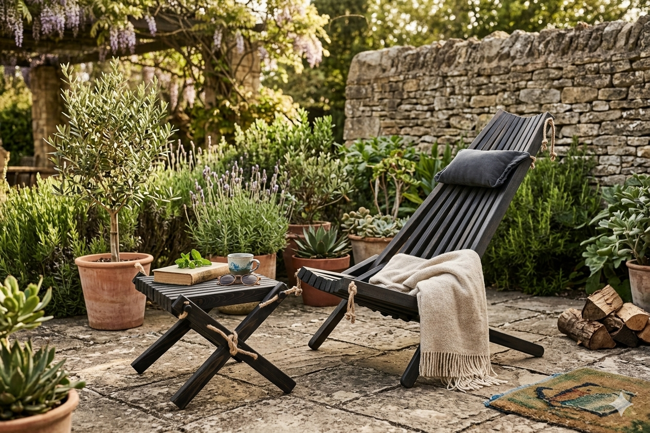 Handcrafted Scandinavian Lounge Chair - Lemnart Collection