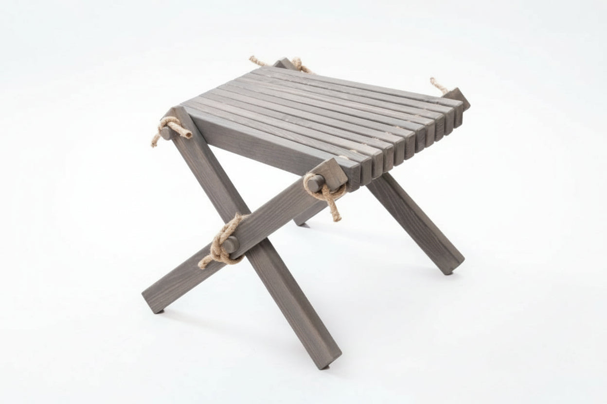 Wooden Side Table / Stool - Handmade Garden & Patio Furniture