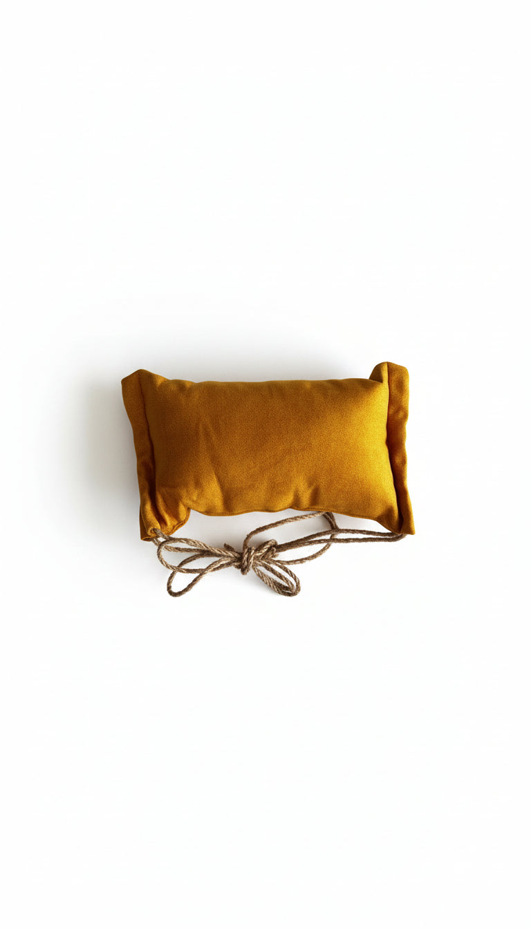 Mustard Soft Handcrafted Decorative Pillows