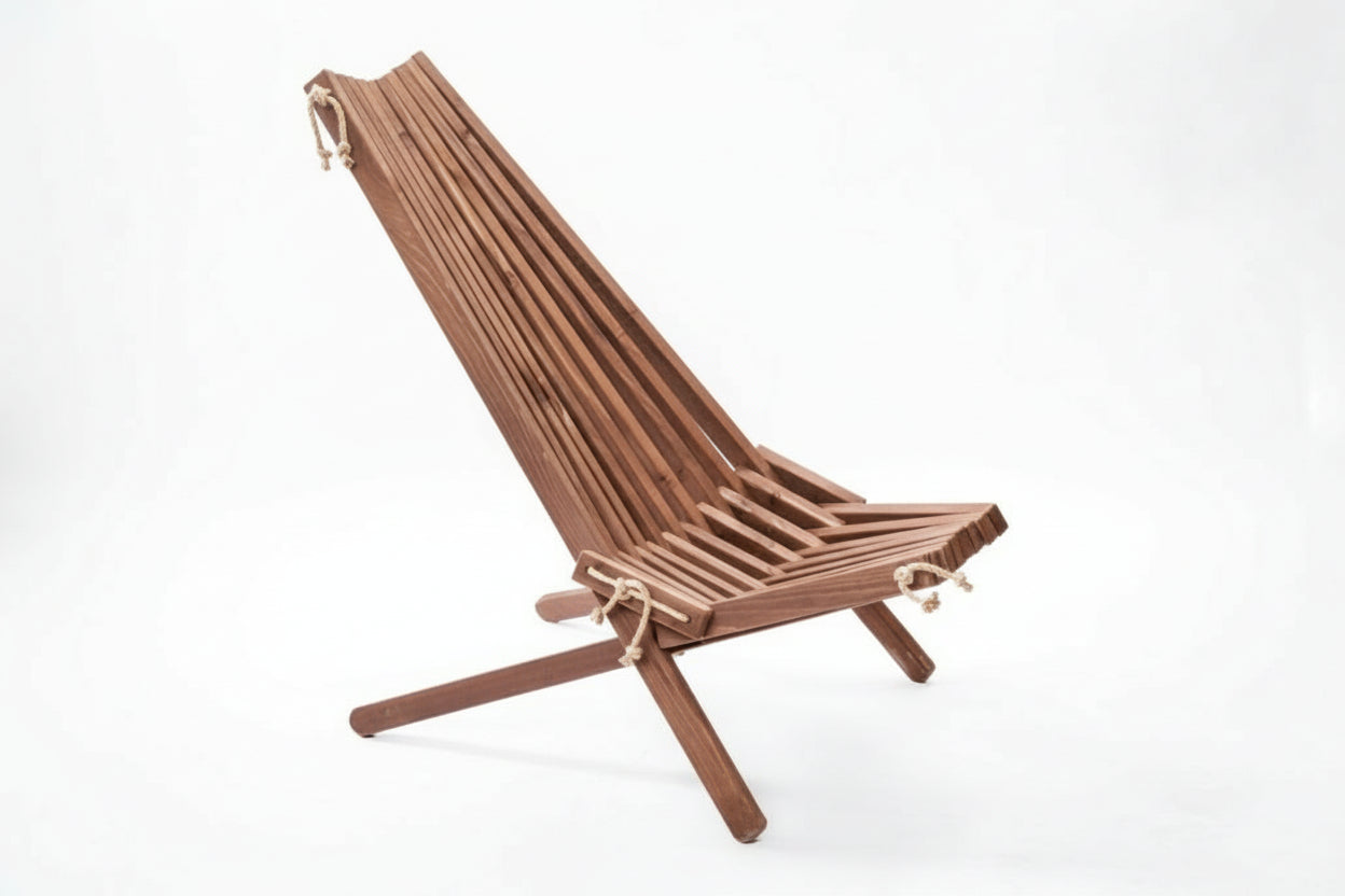 Handcrafted Scandinavian Lounge Chair - Lemnart Collection