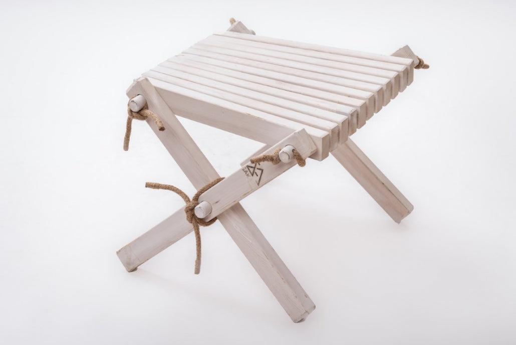 Wooden Side Table / Stool - Handmade Garden & Patio Furniture