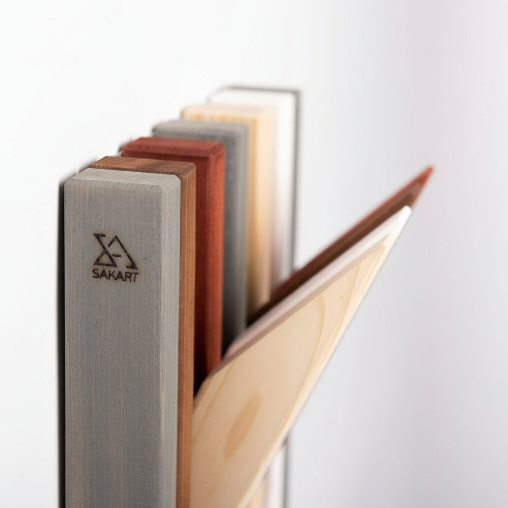 Hanger Lemnart-R3 Mini – Handcrafted Multicolour Wooden Wall Rack