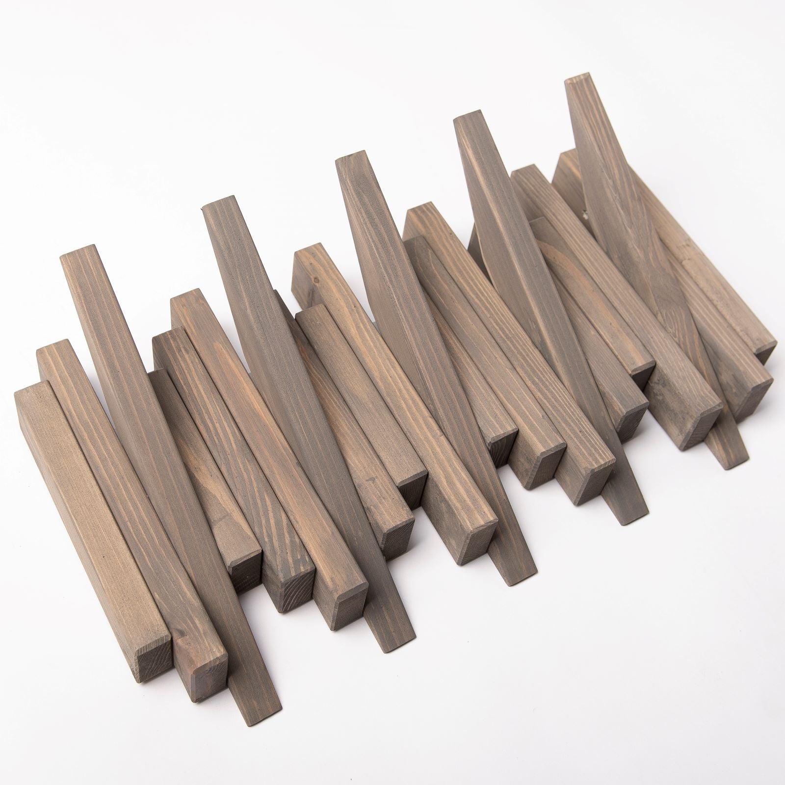 Taupe Wooden Wall Rack - Entryway Coat Rack | Lemnart-N
