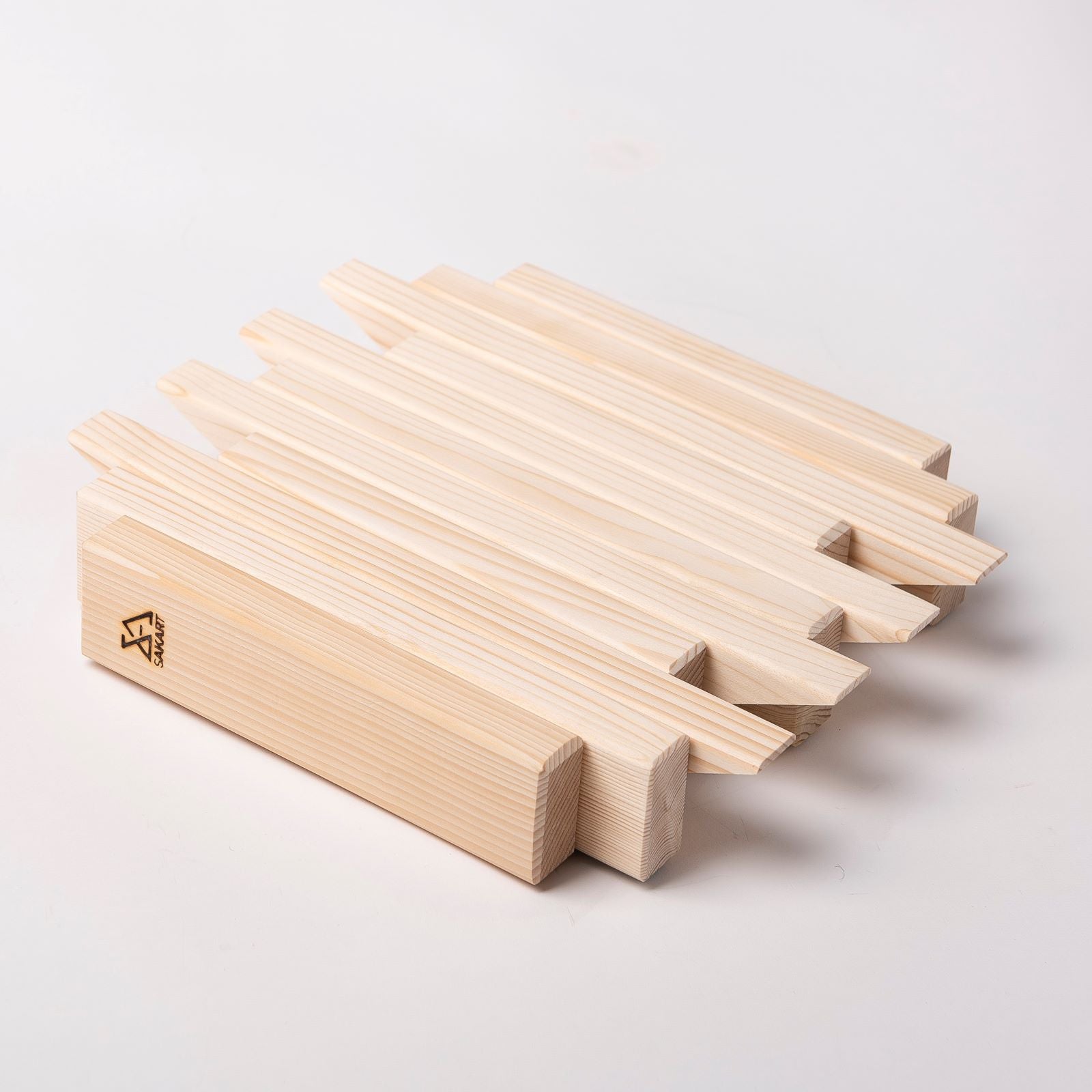 Natural Wood Wall Rack - Entryway Coat Rack | Lemnart-N Mini